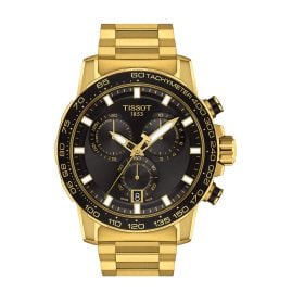 Tissot T125.617.33.051.01 Herrenuhr Chronograph Supersport Goldfarben