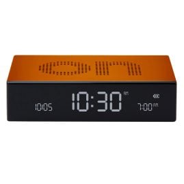 Lexon LR152O1 Digitalwecker Flip Premium Orange