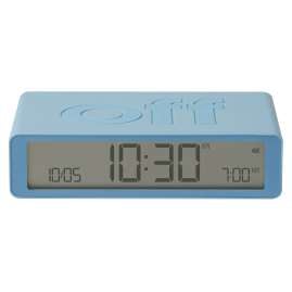 Lexon LR157LB1 Digital-Wecker Flip Classic Hellblau