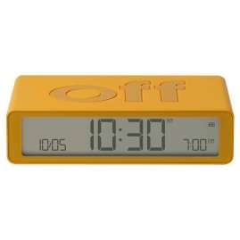 Lexon LR157J9 Digital-Wecker Flip Classic Gelb