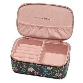 Estella Bartlett EBP5050 Schmuckkästchen Mini Blumen Schwarz Schmuckschatulle