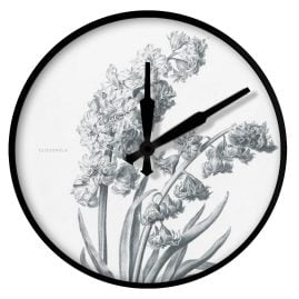 Cloudnola SKU0163 Wanduhr Flower Pierre François Legrand Hyazinthe