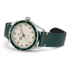 Hamilton H76255810 Herrenuhr Automatik Khaki Pilot Pioneer Dunkelgrün