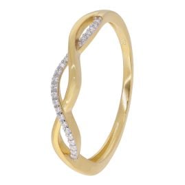 GLIZZ GL8764 Damenring 333 Gold (8 Karat) Zirkonia-Ring