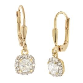 GLIZZ GL1152 Damen-Ohrringe Gold 333/8K Zirkonia Ohrhänger