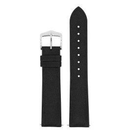 Hirsch 0925090050-2-22 Uhrenarmband Arne L 22 mm Schwarz