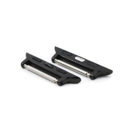 Hirsch AD1000-5-40 Adapter Kompatibel mit Apple Watch Schwarz 20 mm